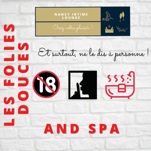 Suite Les Folies Douces & Spa By Nancyintimelounge Exteriér fotografie